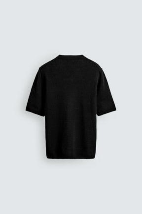 V-NECK KNIT T-SHIRT - Image 7