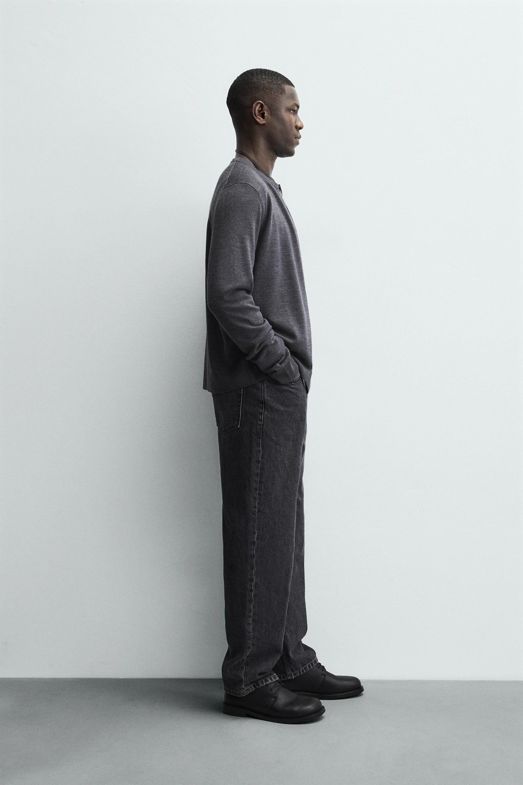 REGULAR FIT CARDIGAN WITH WOOL - Image 4