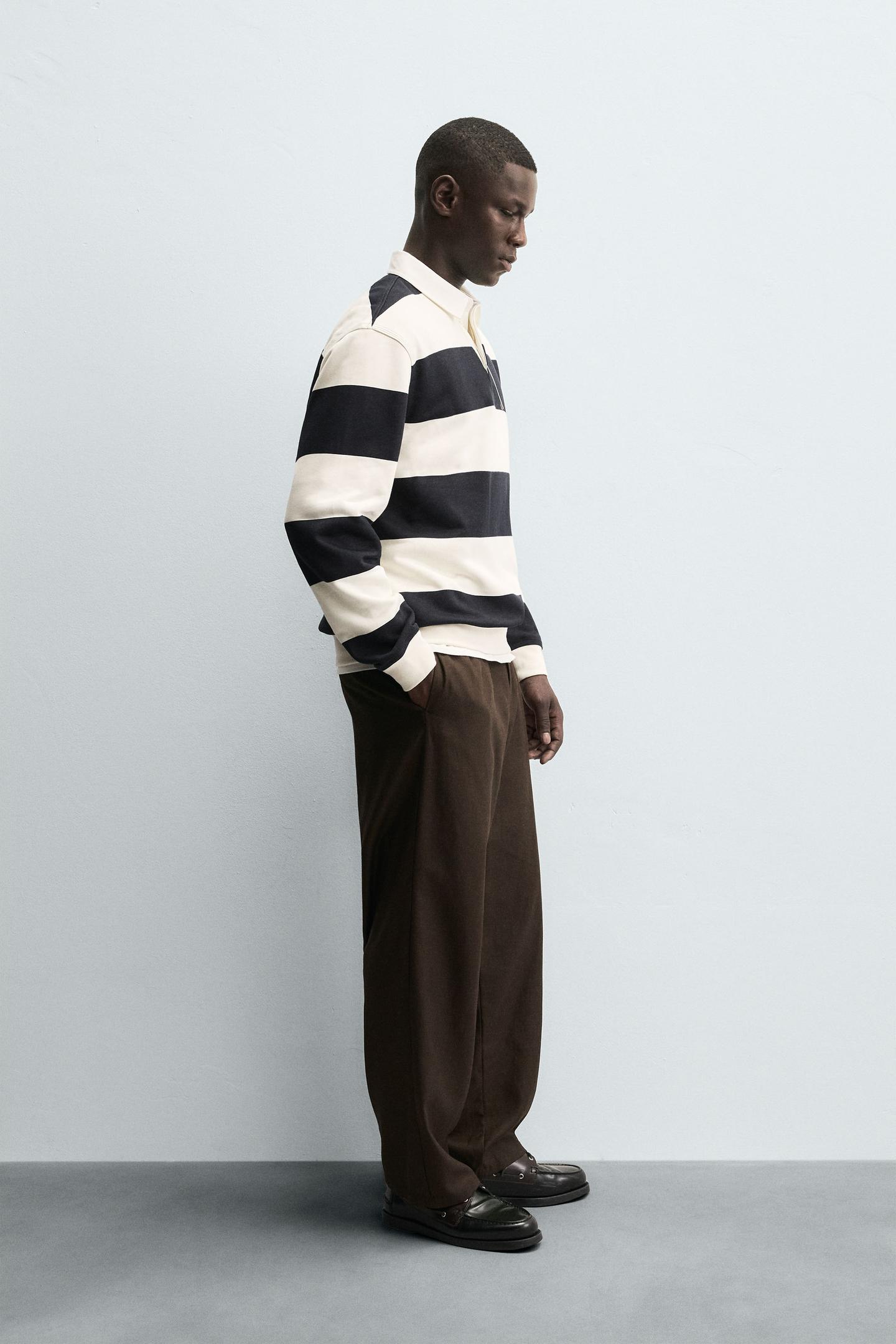 Contrast Collar Polo