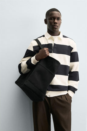 Contrast Collar Polo