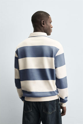 Contrast Collar Polo