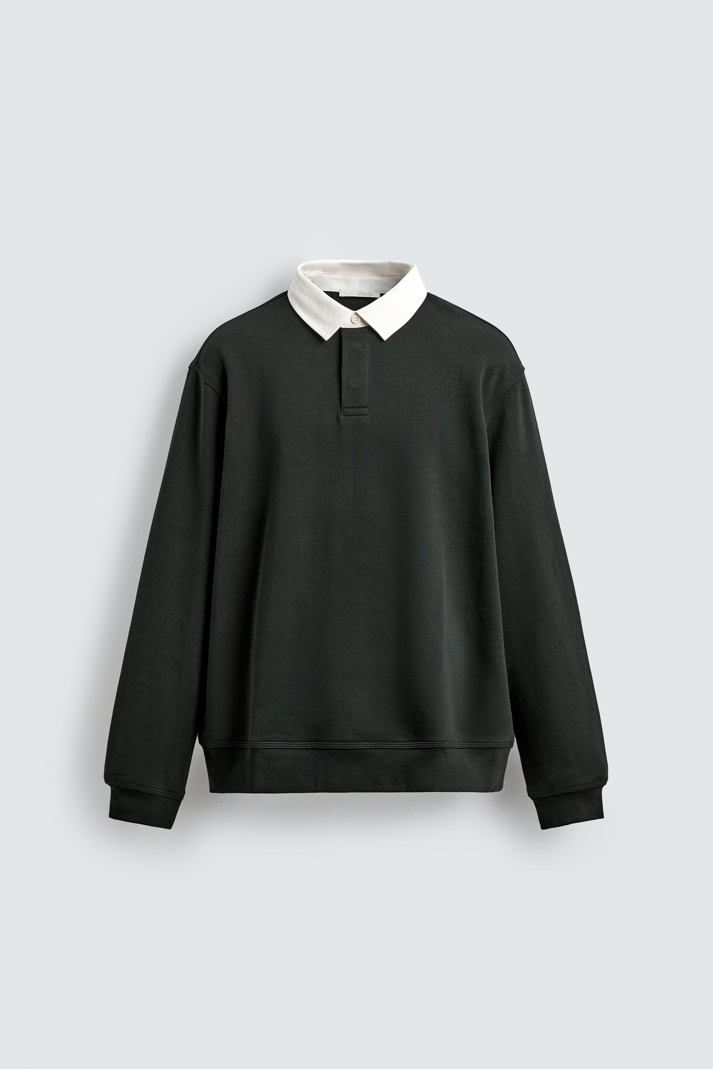 Contrast Collar Polo