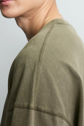 WASHED TEXTURED T-SHIRT - Image 6