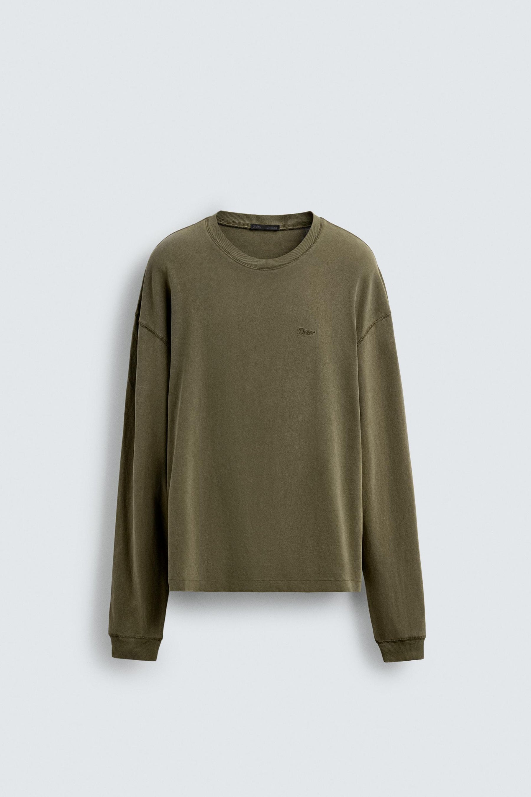 WASHED TEXTURED T-SHIRT - Image 7
