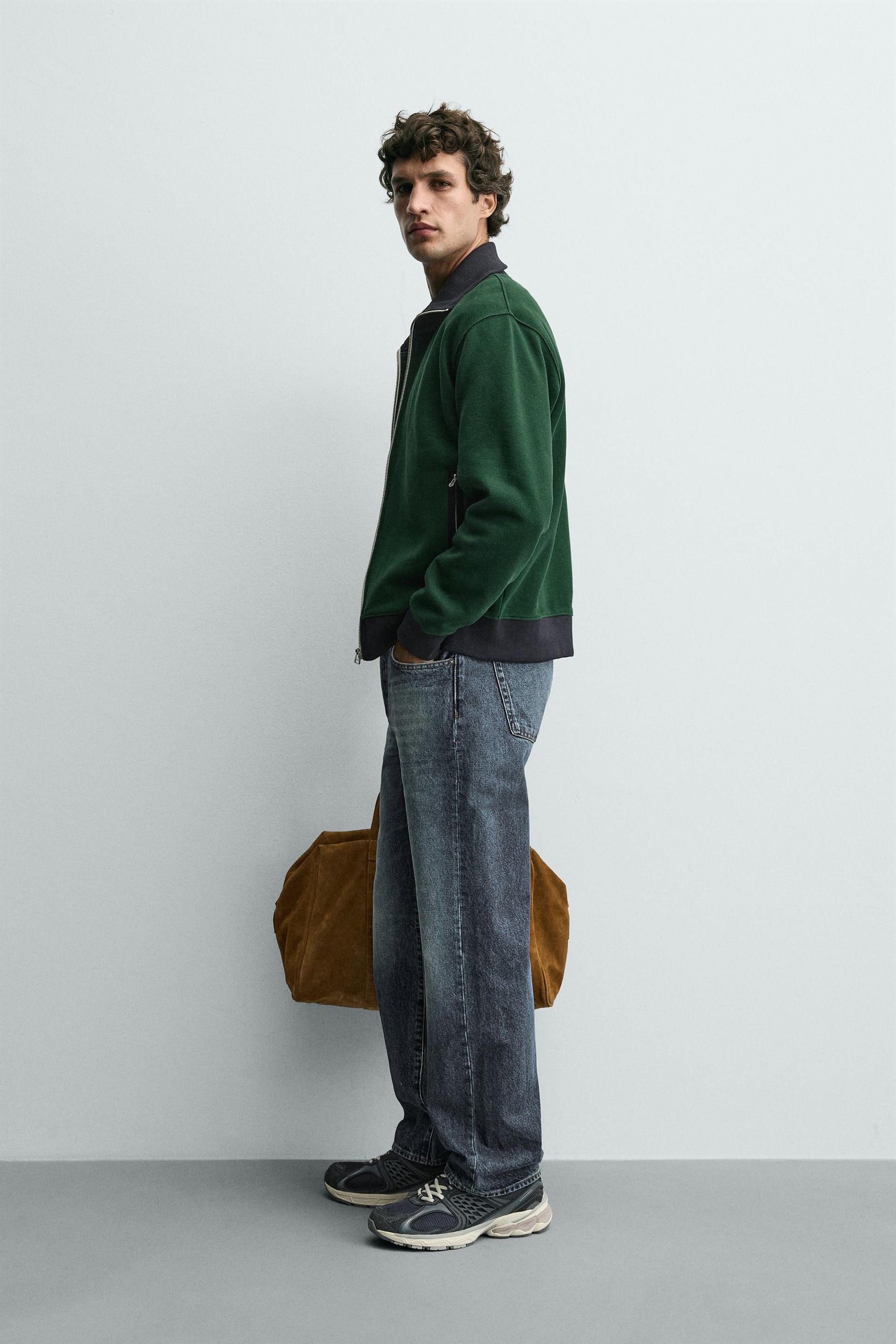 COLOUR BLOCK JACKET - Image 4