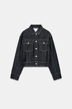 DENIM-EFFECT JACKET