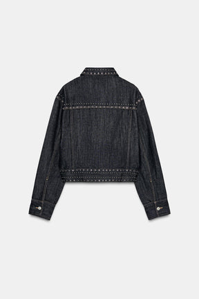 DENIM-EFFECT JACKET