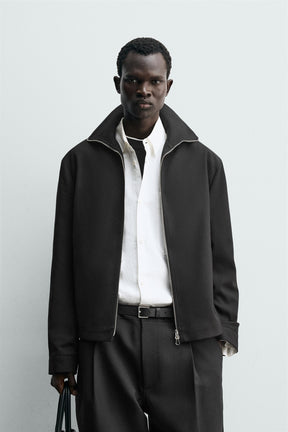 Twill Overshirt Jacket