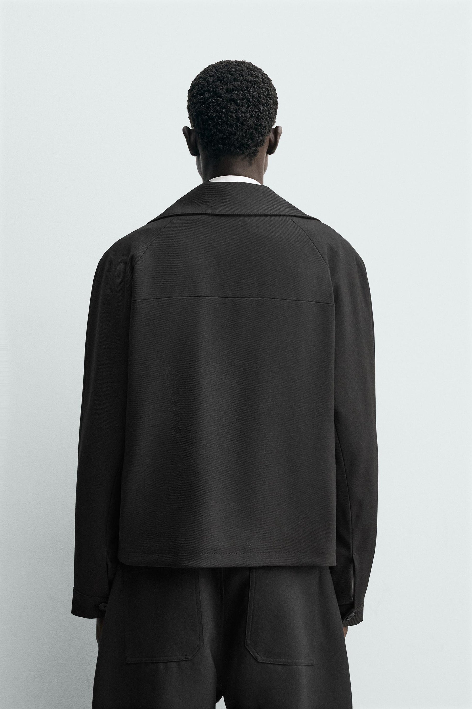 Twill Overshirt Jacket