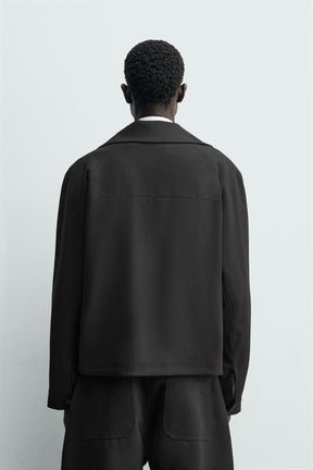 Twill Overshirt Jacket