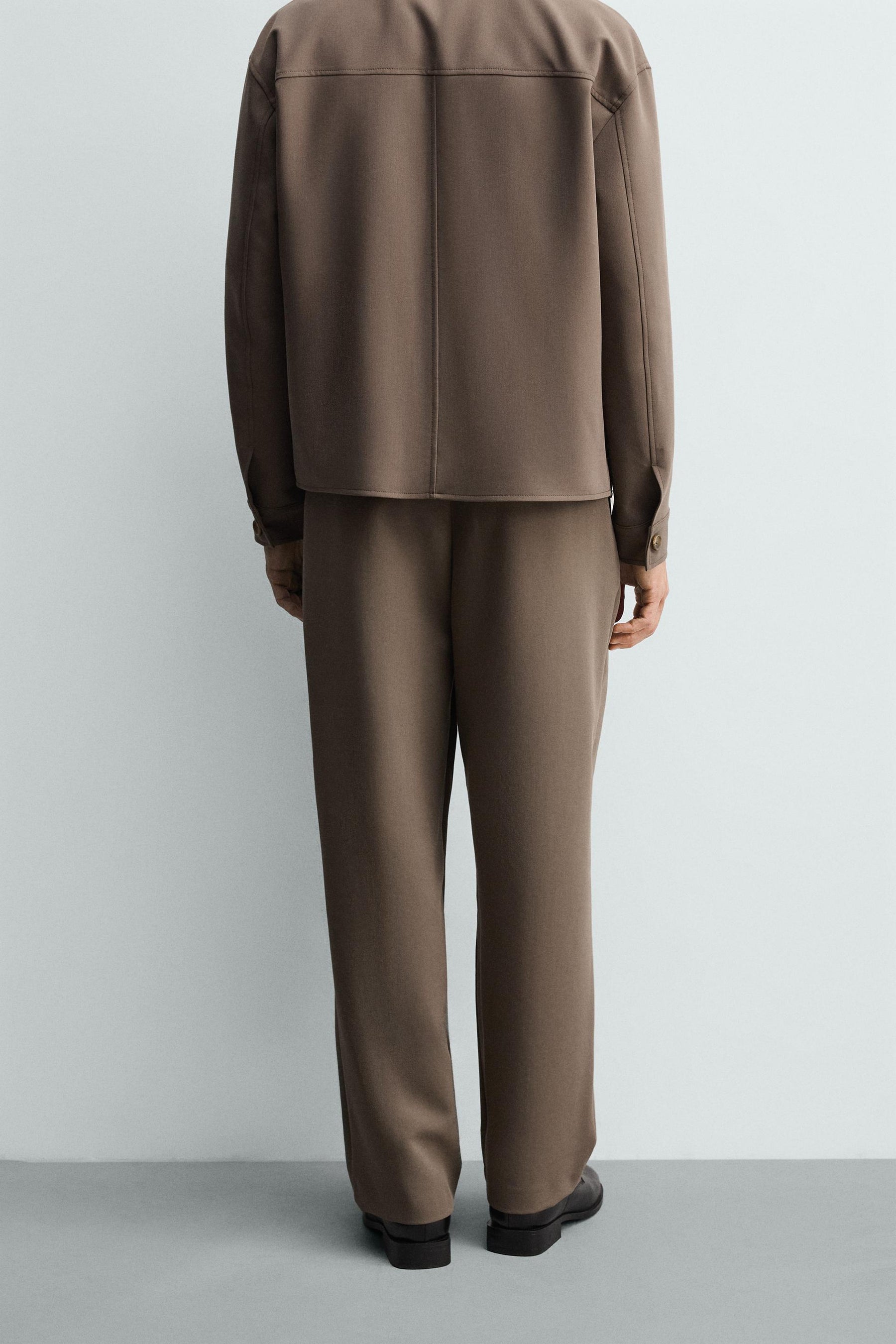 Pleated Relaxed Trousers