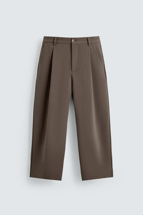 Pleated Relaxed Trousers
