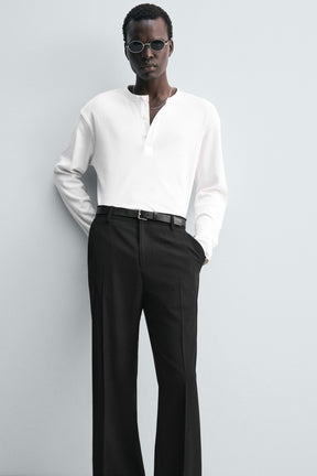 LOOSE-FITTING FLARED TROUSERS - Image 5