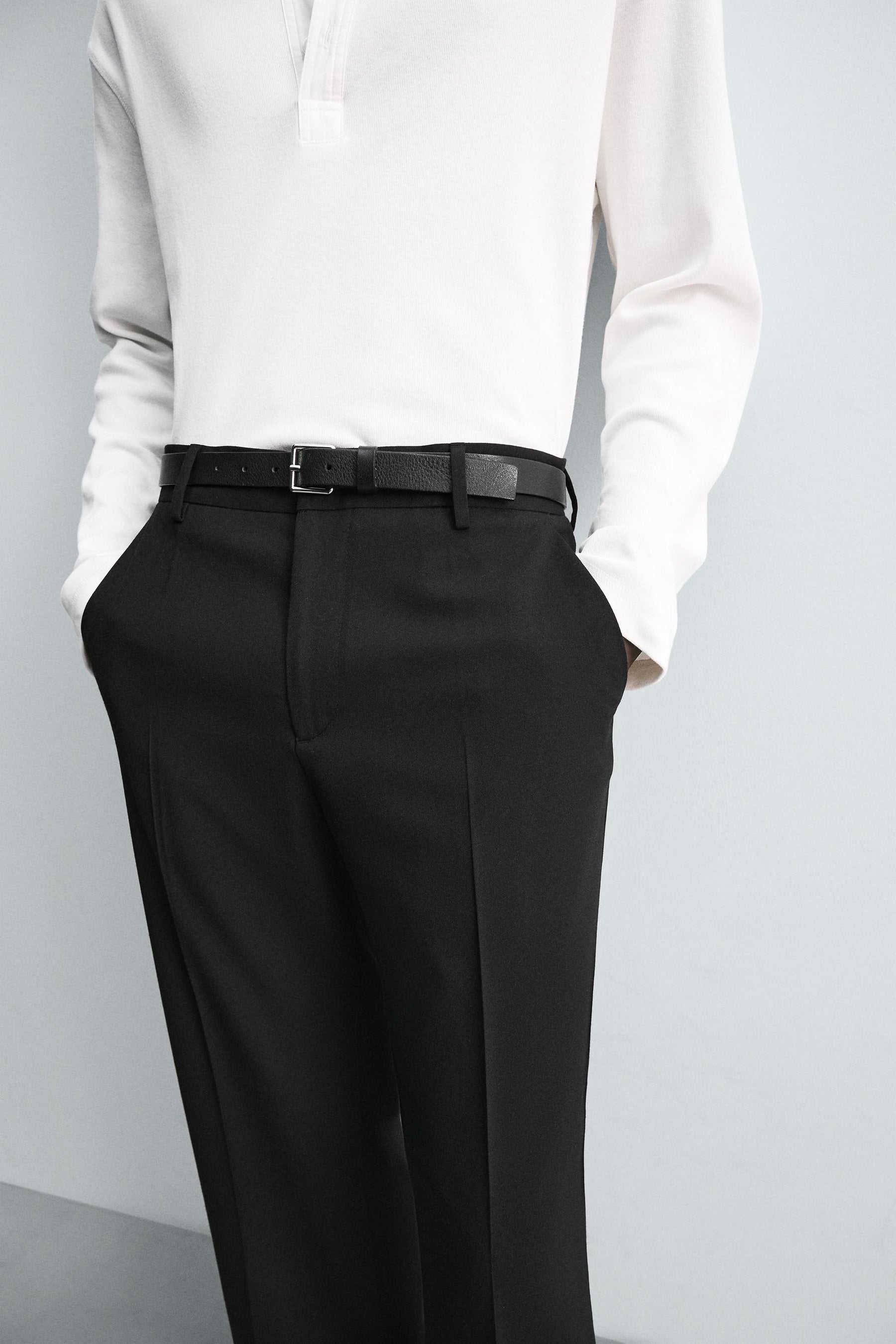 LOOSE-FITTING FLARED TROUSERS - Image 7