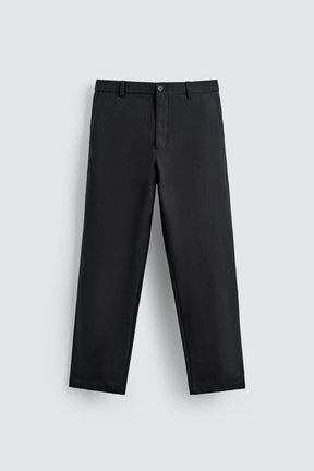 Textured Straight Leg Hose