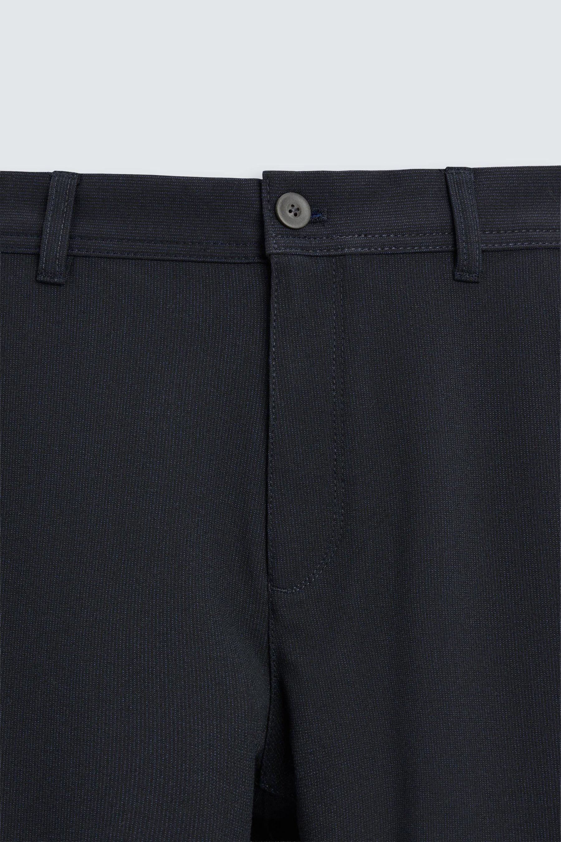 COMFORT TEXTURED CHINO TROUSERS - Image 7