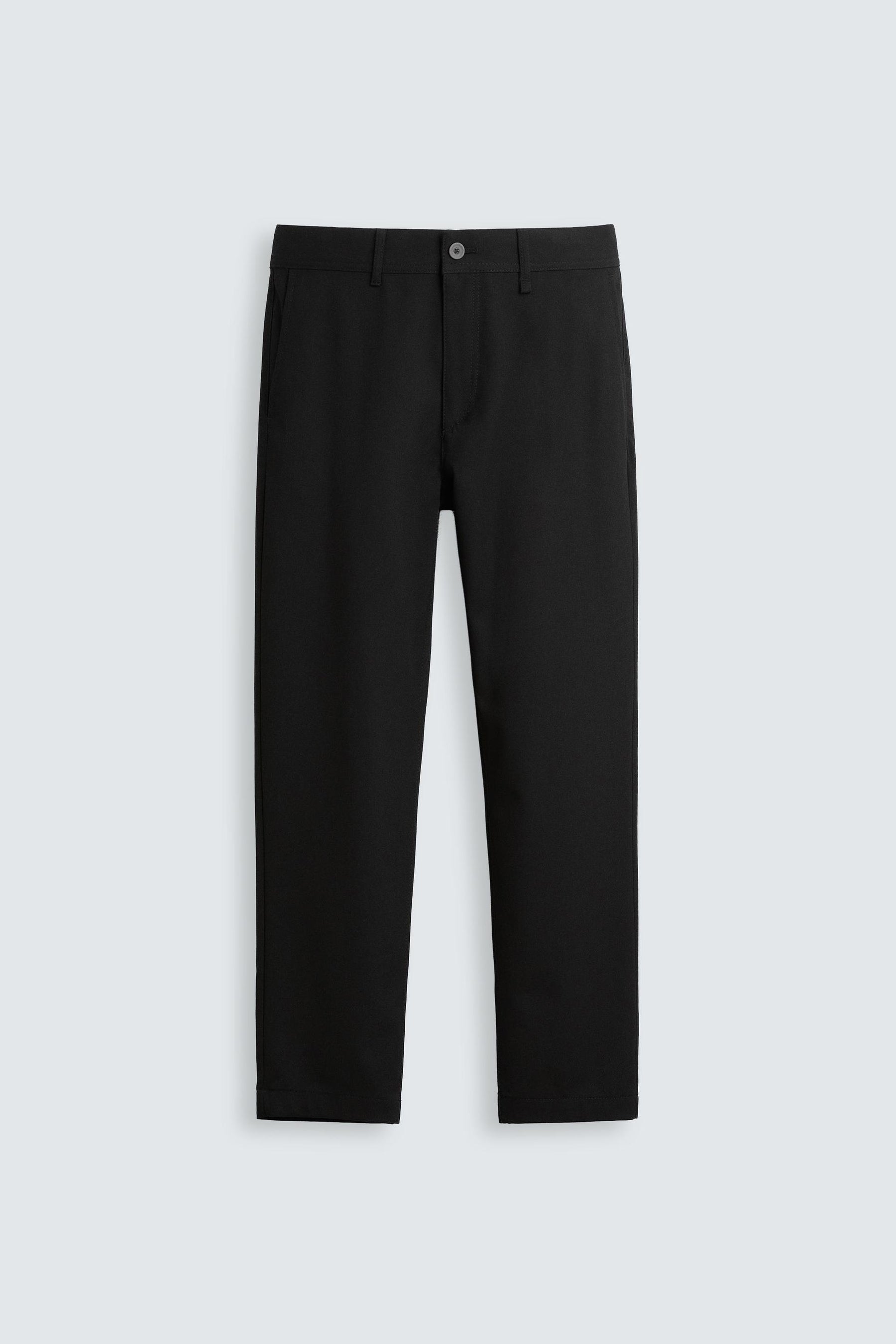 COMFORT TEXTURED CHINO TROUSERS - Image 6