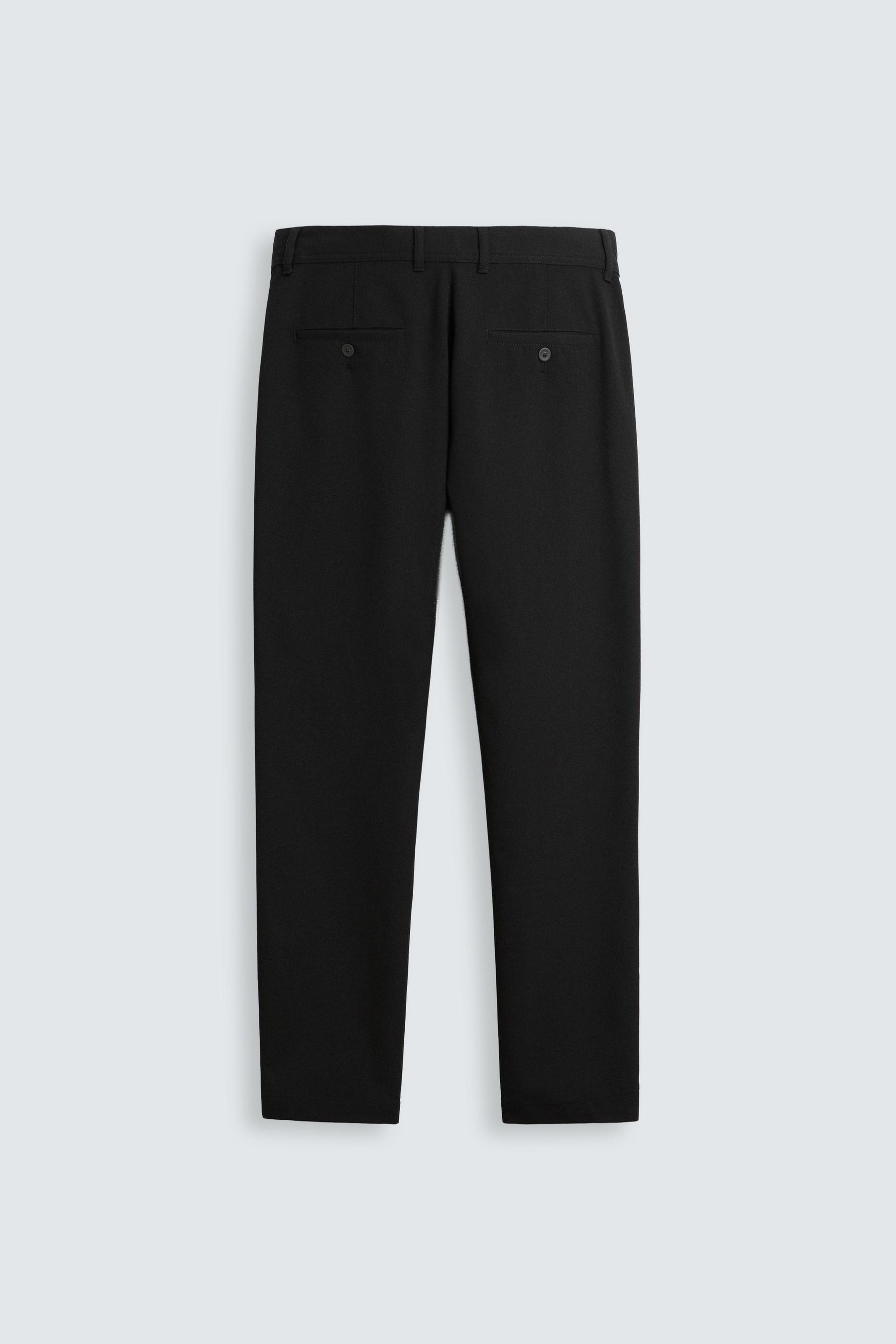 COMFORT TEXTURED CHINO TROUSERS - Image 7