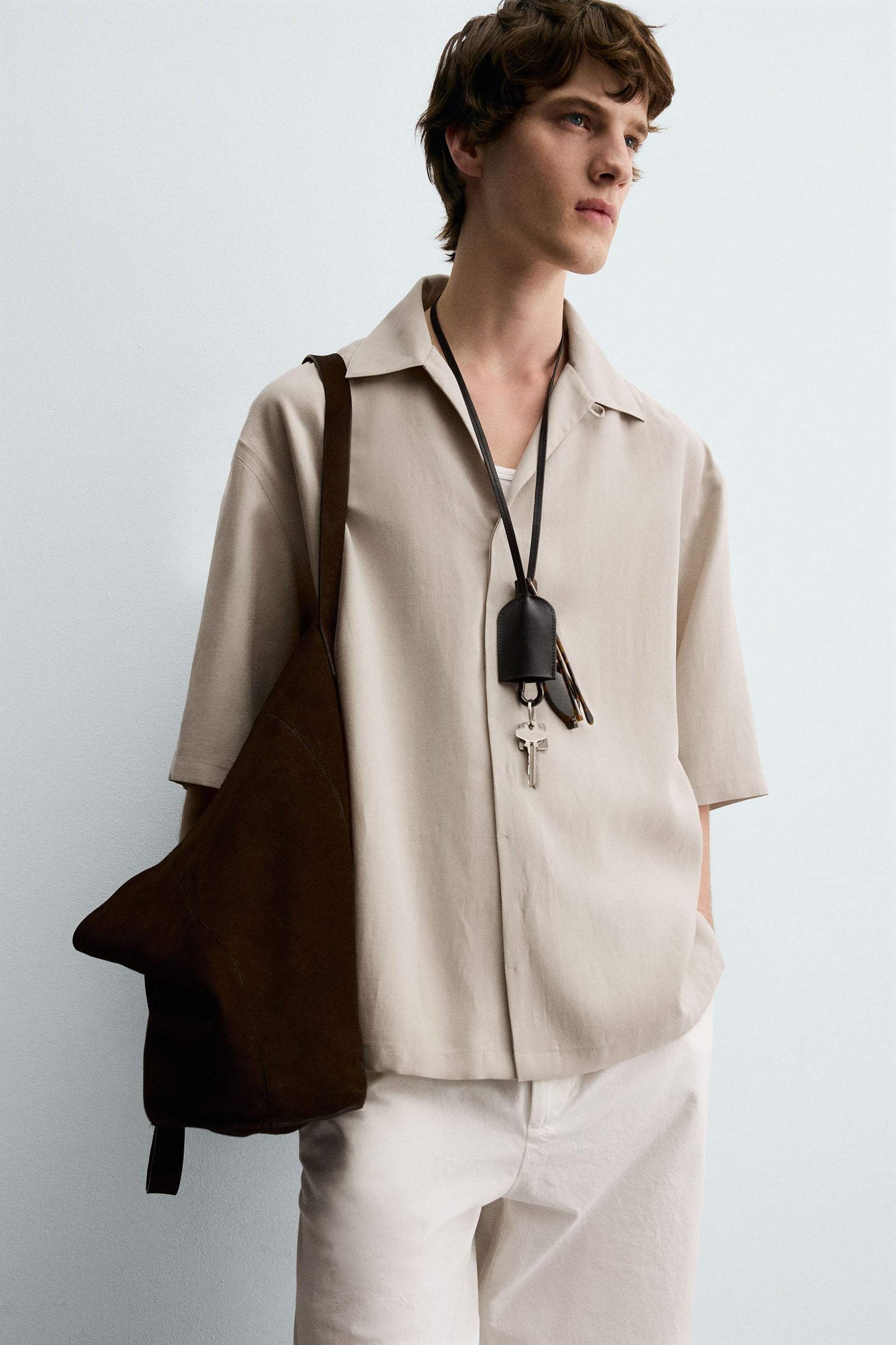 RELAXED FIT FLOWING SHIRT - Image 5