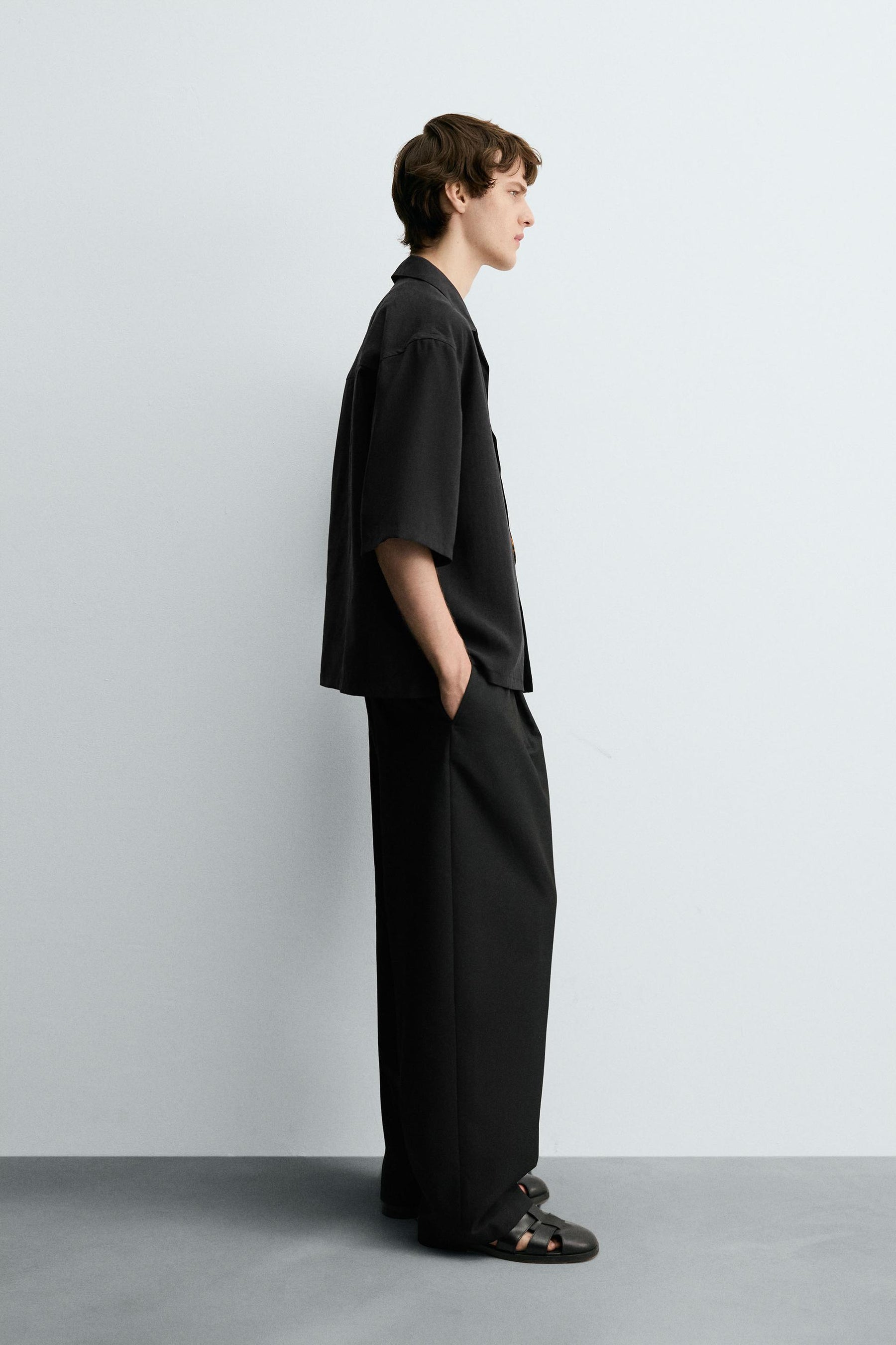 RELAXED FIT FLOWING SHIRT - Image 4