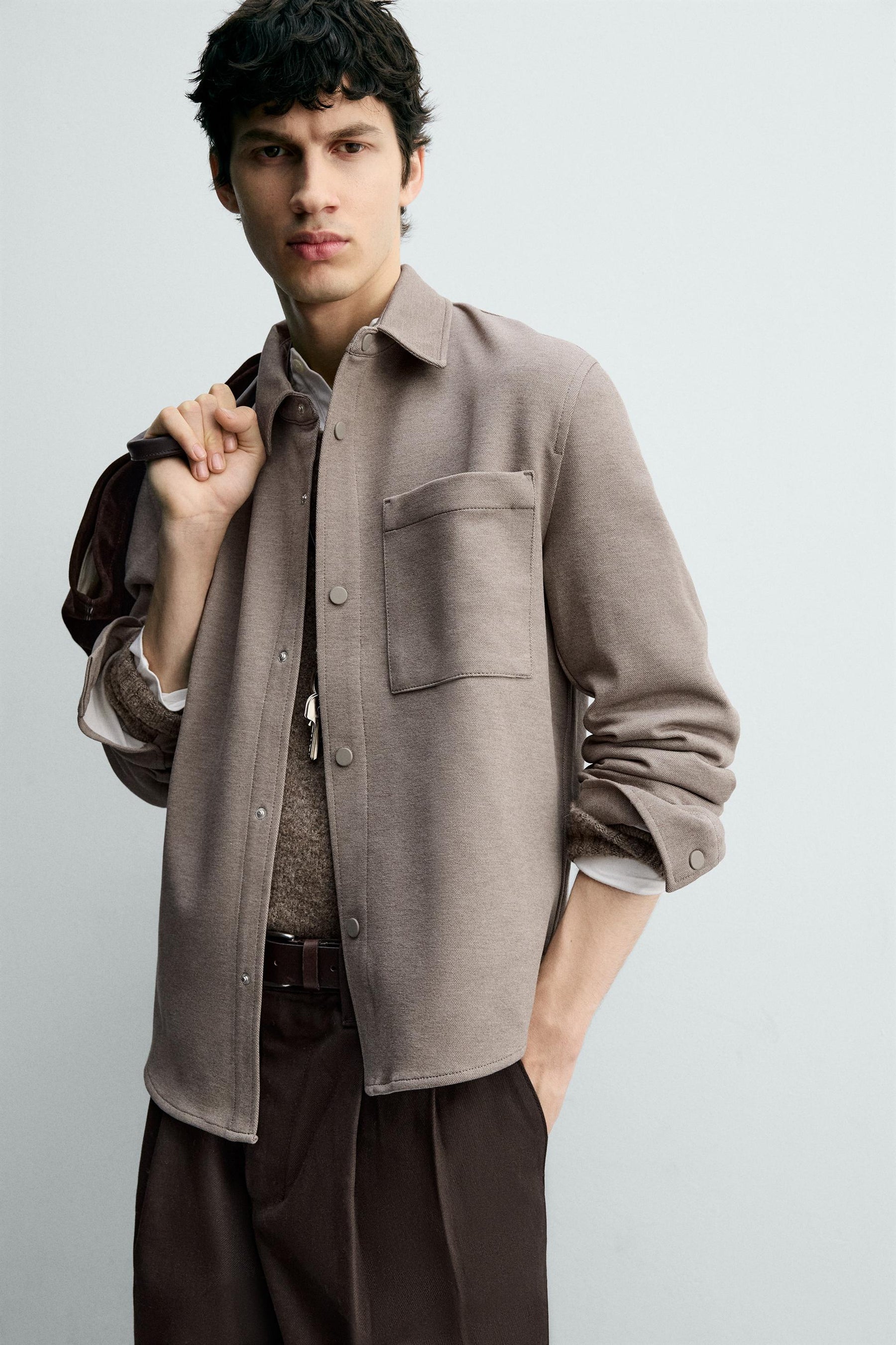 NON-IRON COMFORT OVERSHIRT - Image 7
