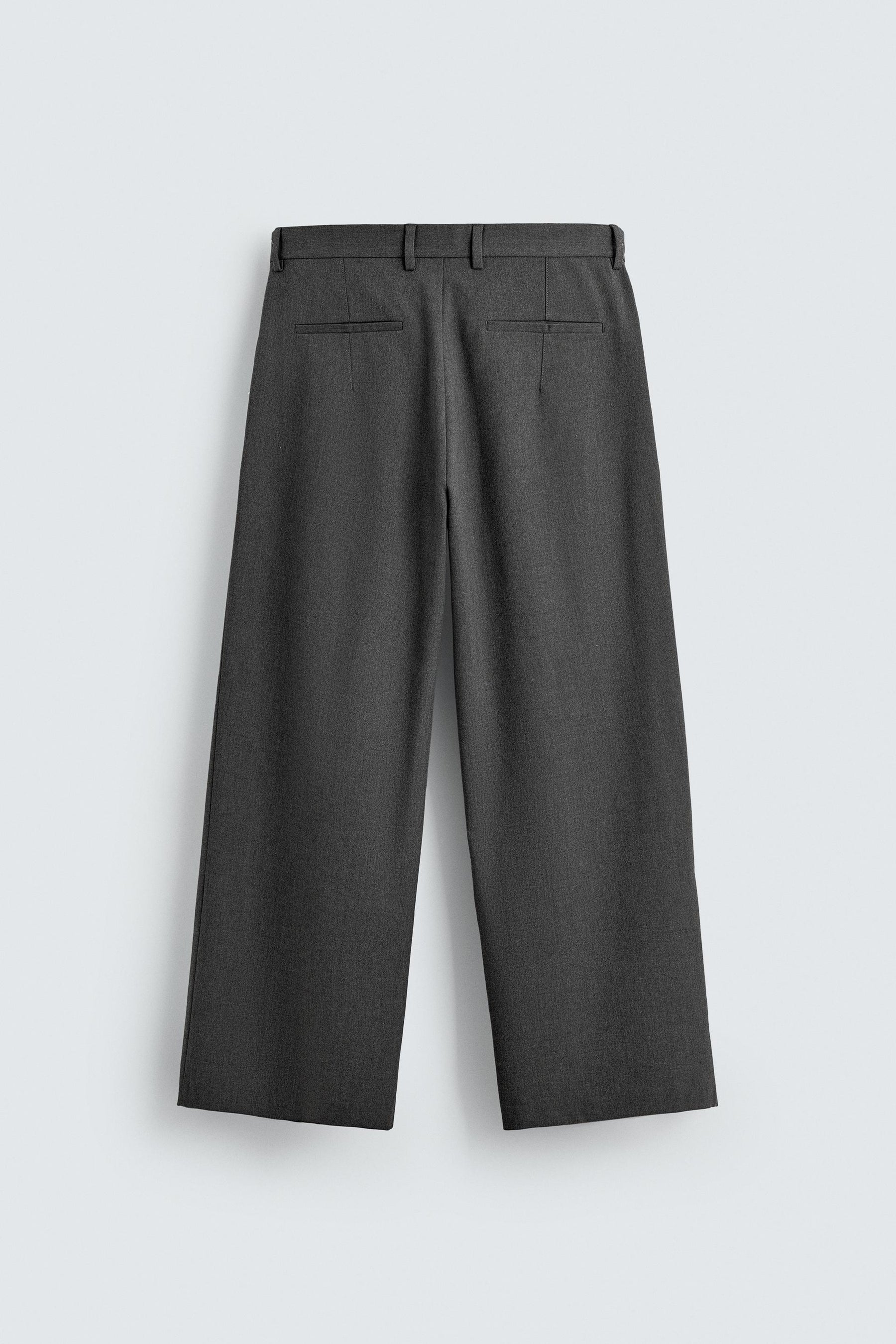 PINSTRIPE PLEATED TROUSERS - Image 8