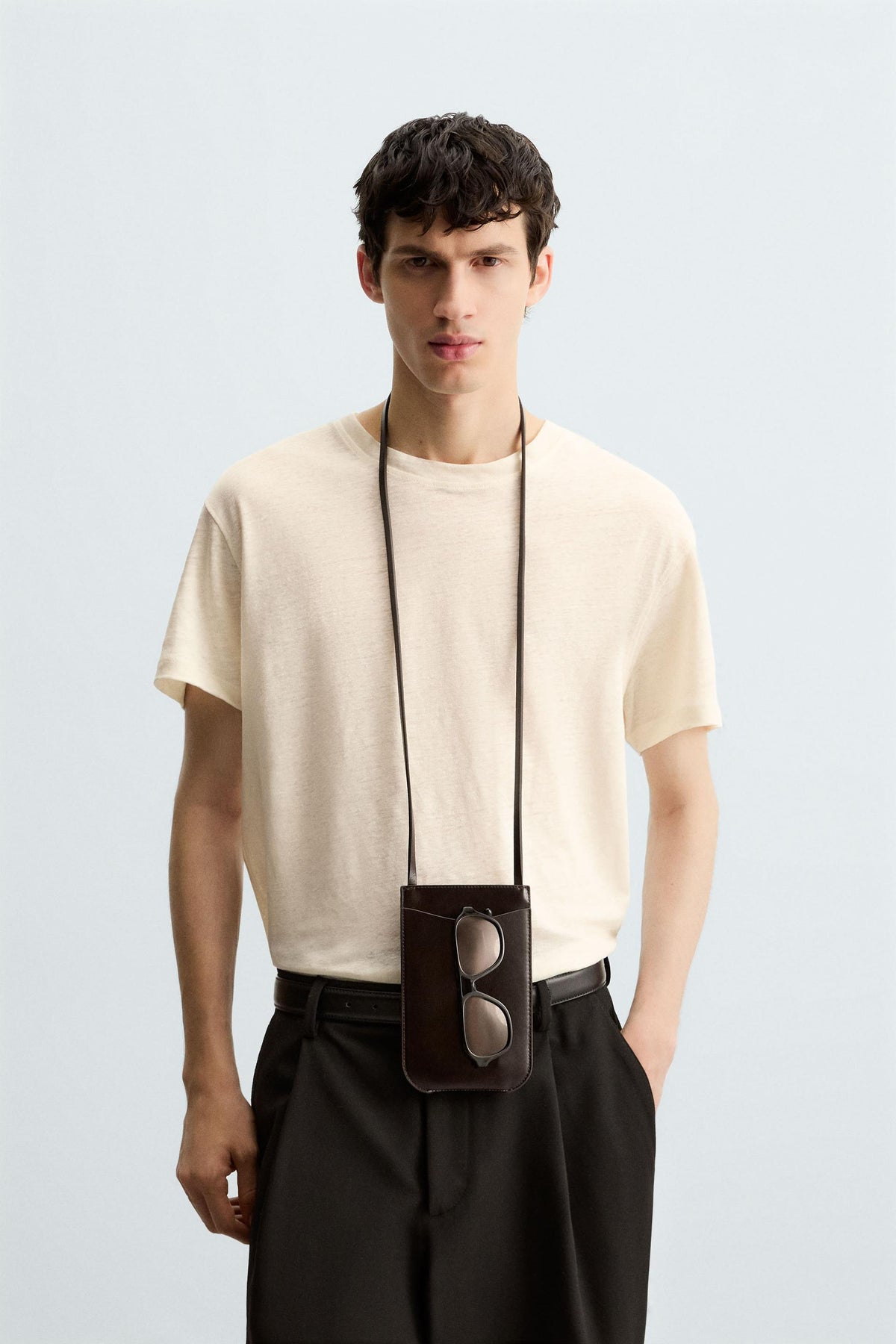 100% LINEN T-SHIRT - Image 2