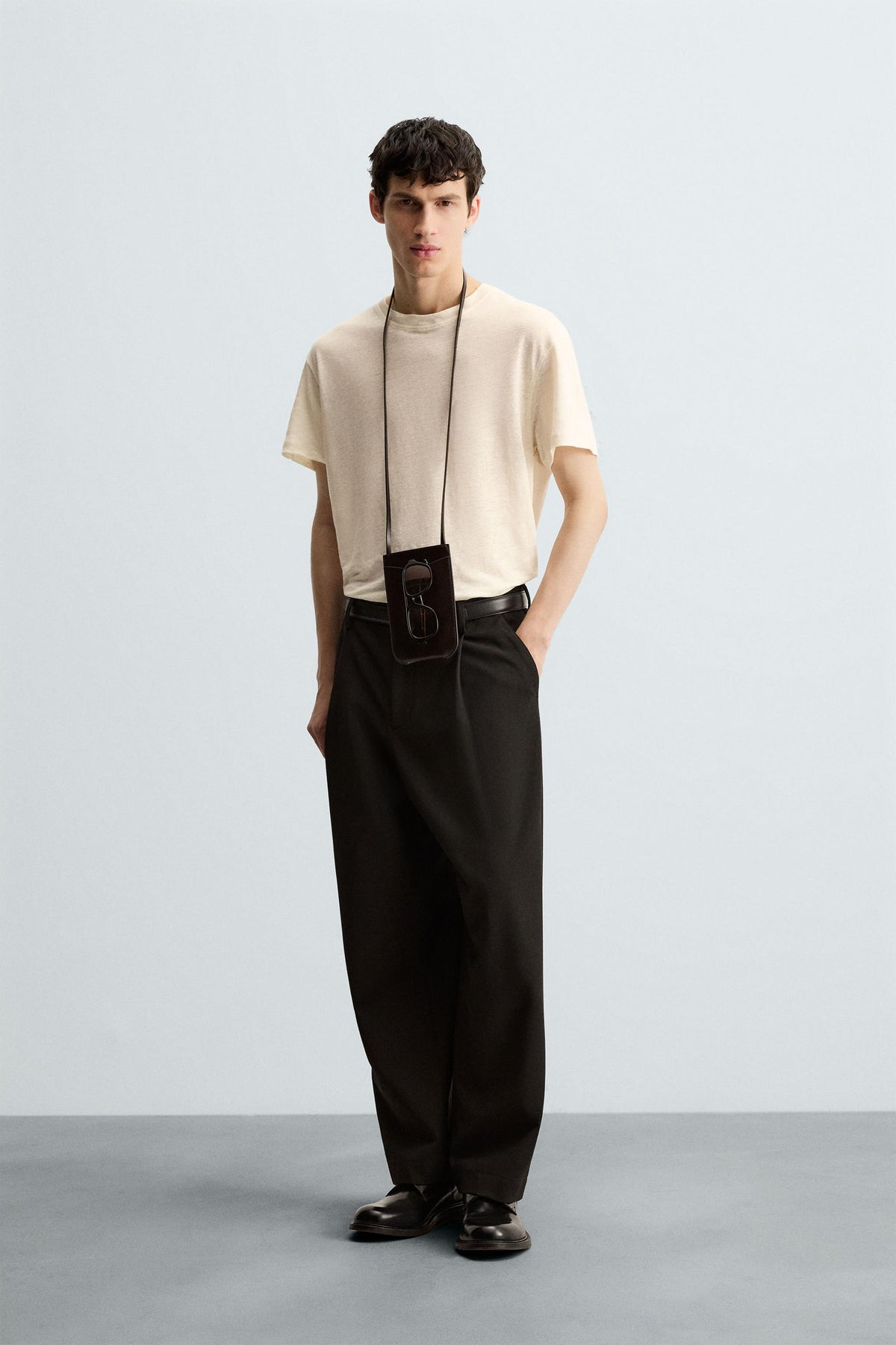 100% LINEN T-SHIRT - Image 1