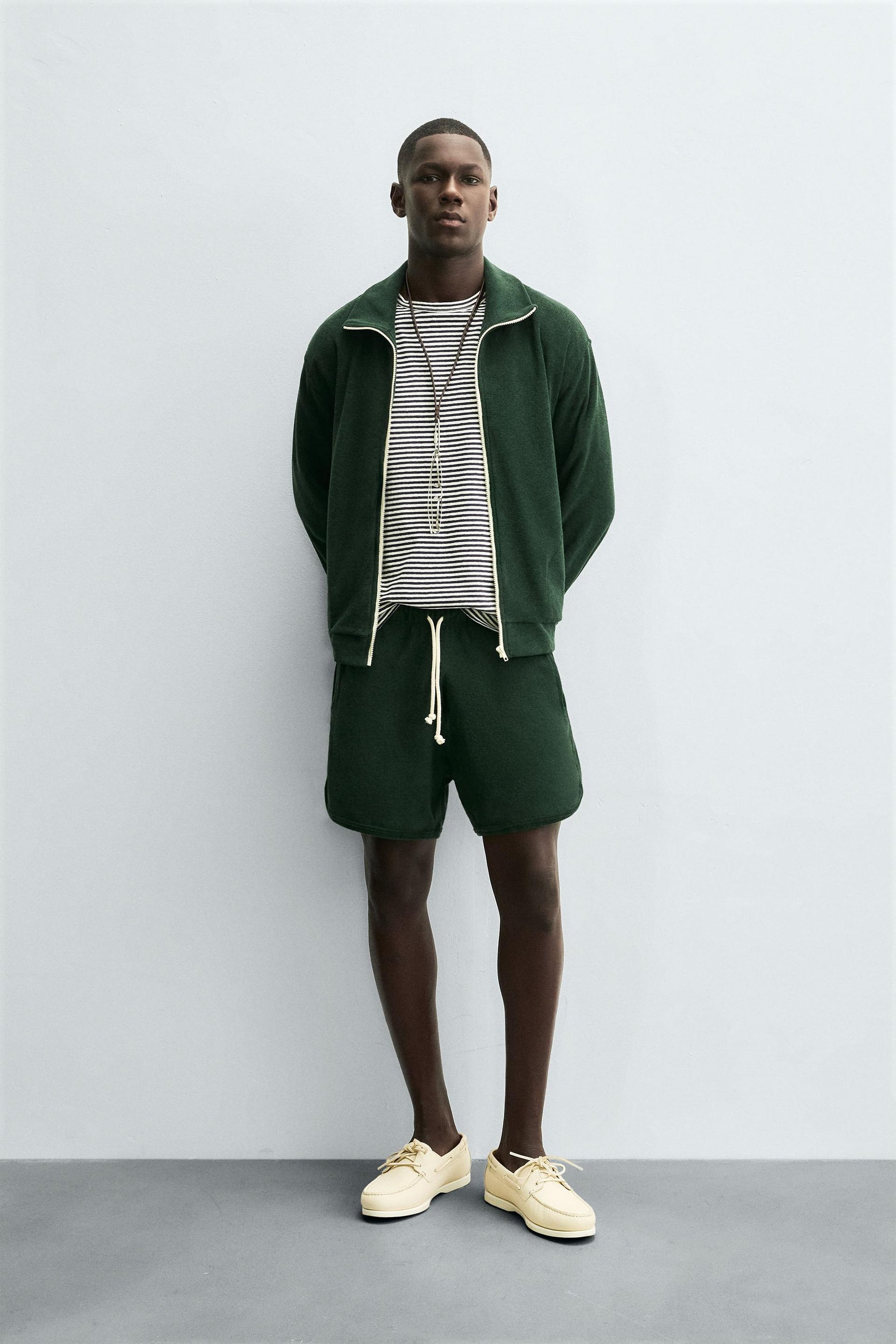 TOWELLING SHORTS - Image 1