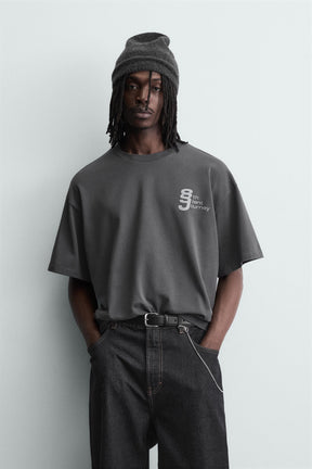 CONTRAST PRINT T-SHIRT - Image 2