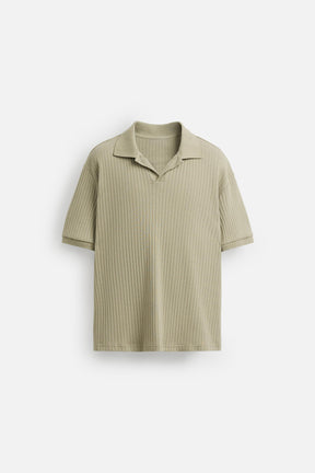 RIB POLO SHIRT - Image 7