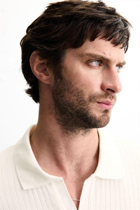 RIB POLO SHIRT - Image 5