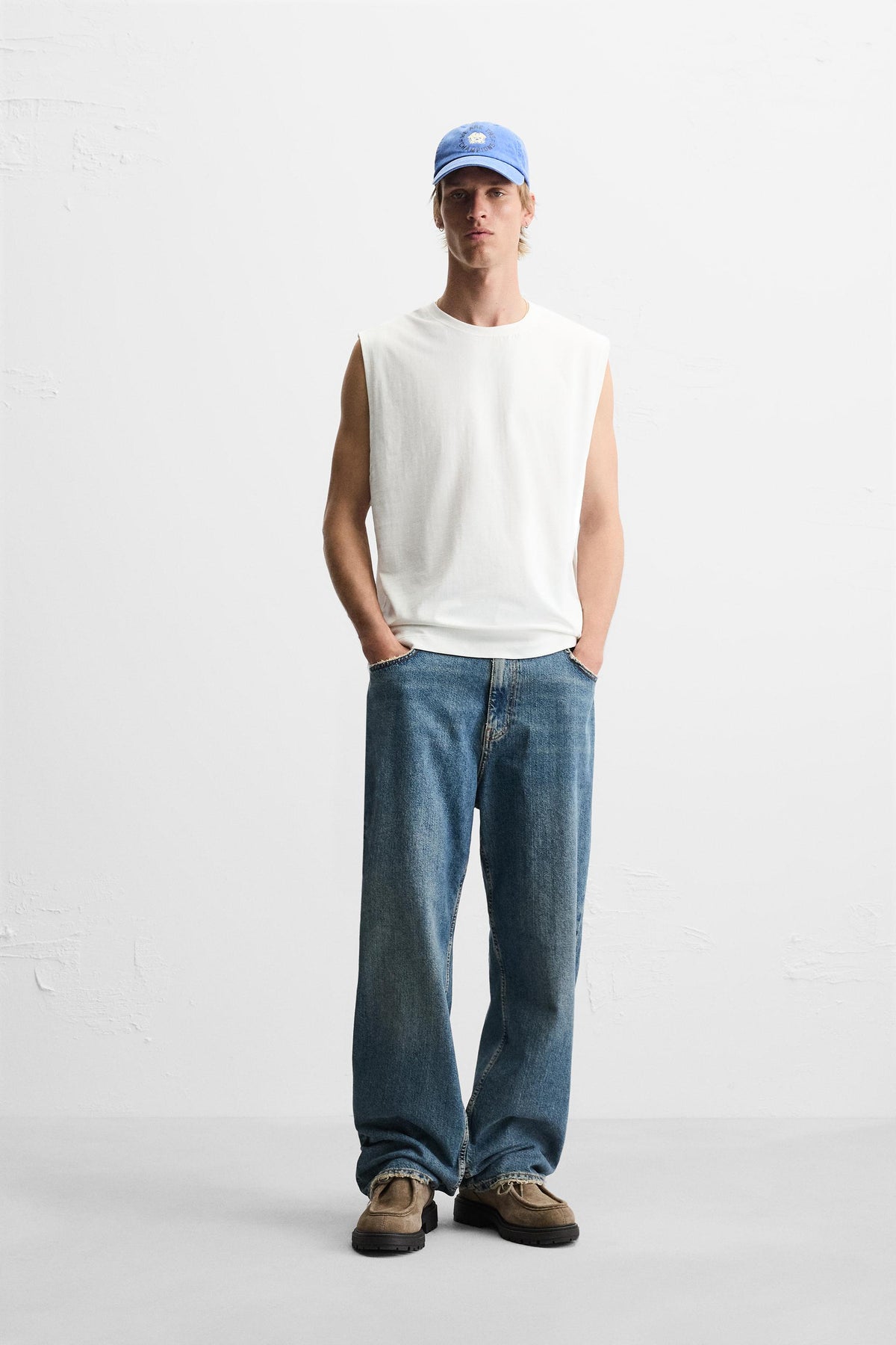 RELAXED FIT TANK T-SHIRT - Image 1