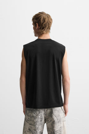 RELAXED FIT TANK T-SHIRT - Image 3
