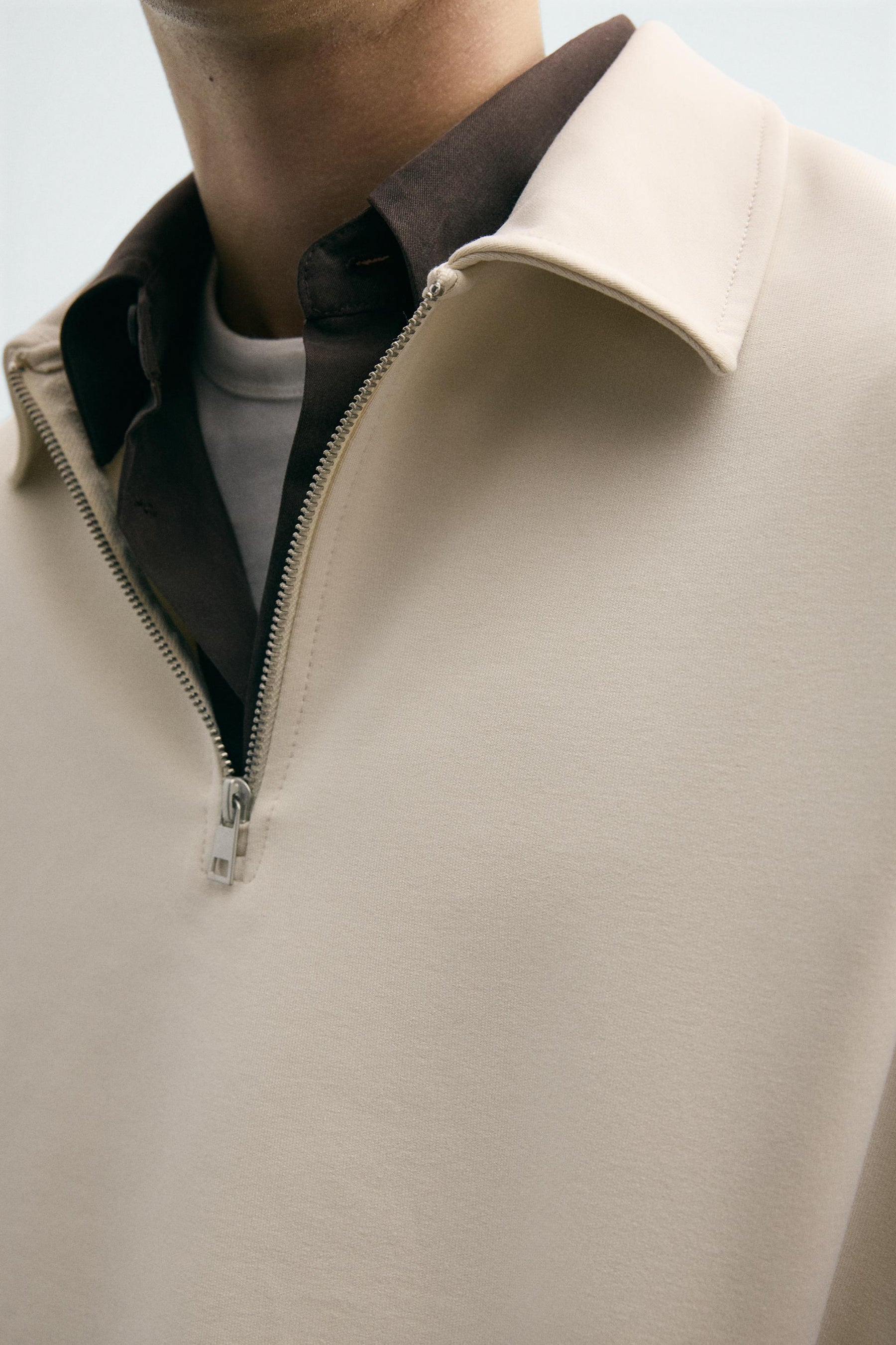 QUARTER ZIP POLO SHIRT - Image 6