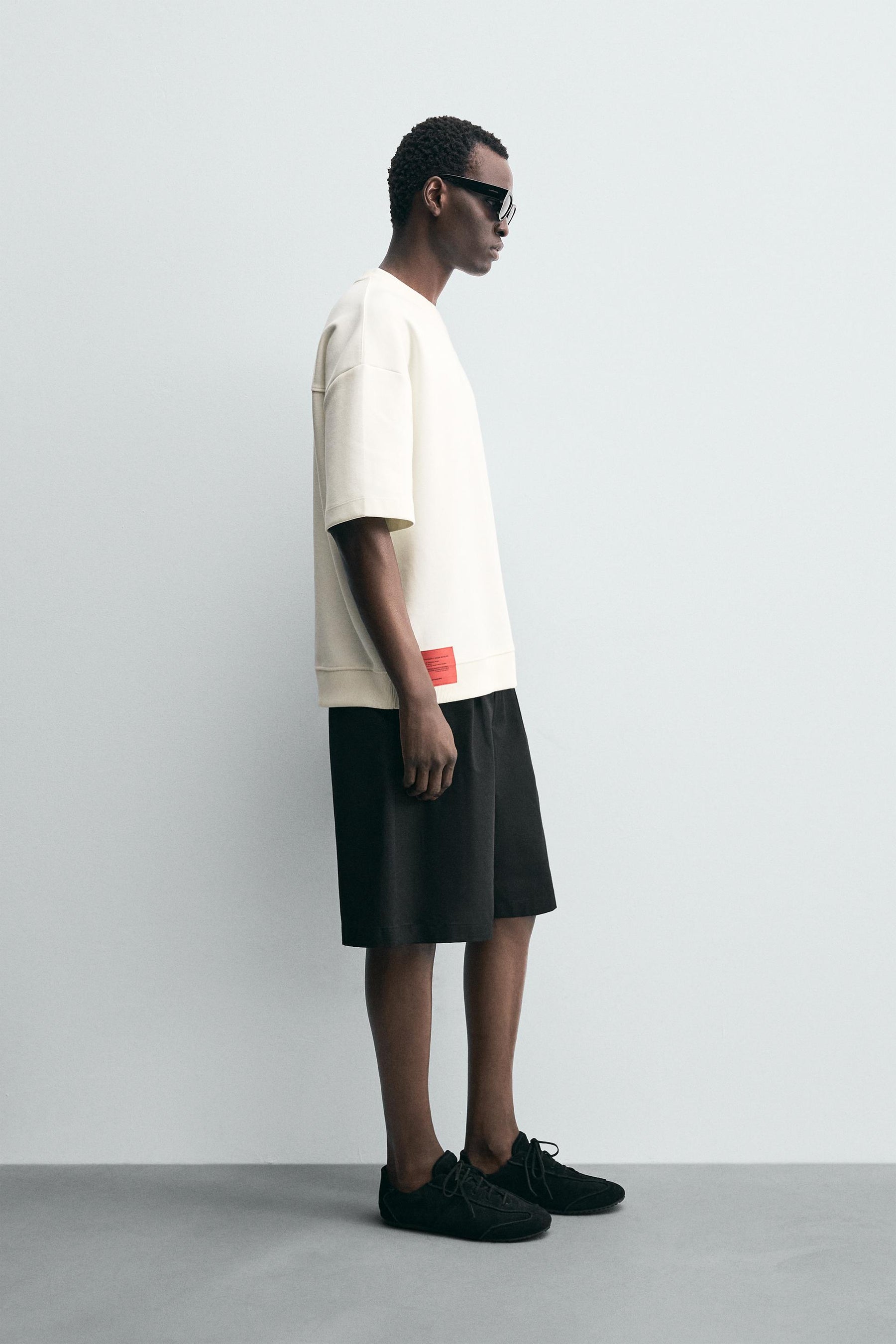 INTERLOCK TECHNICAL LABEL SWEATSHIRT - Image 4