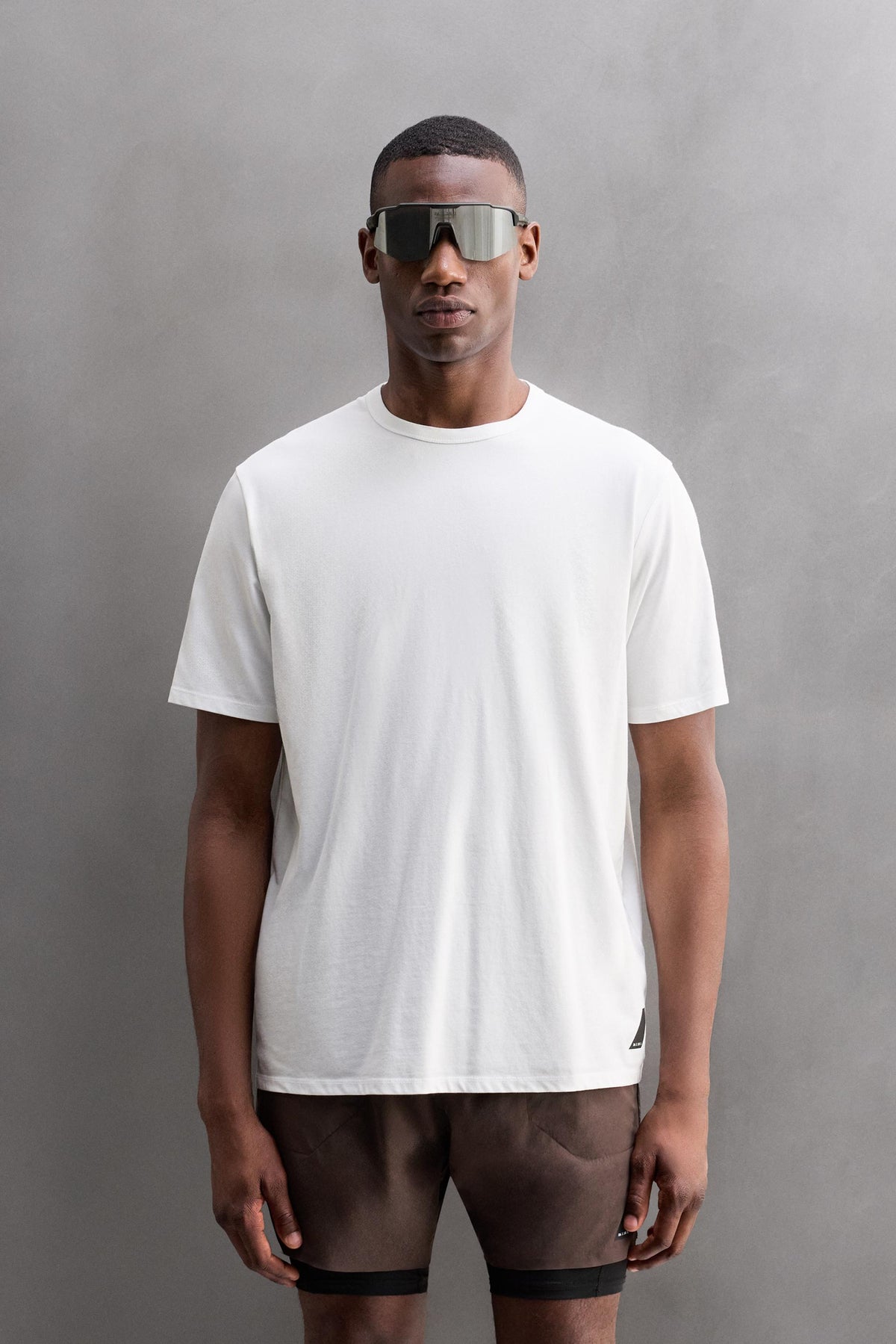 COTTON BLEND TECHNICAL T-SHIRT - Image 2