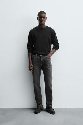 BASIC SLIM FIT JEANS - Image 1