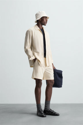 STRIPED OVERSHIRT - Image 4