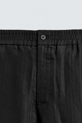 STRIPED JACQUARD TROUSERS - Image 8