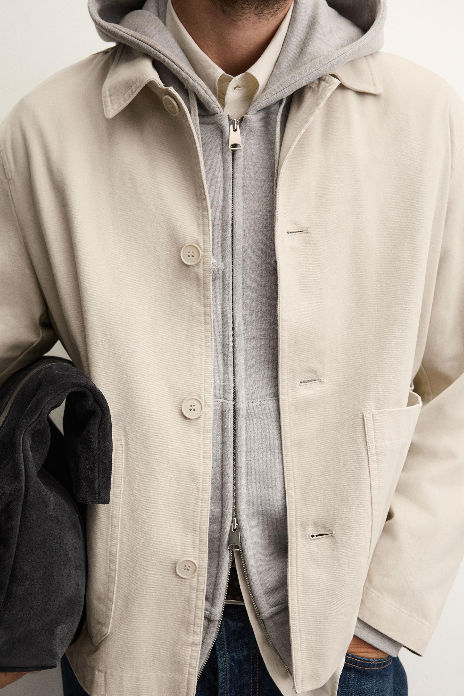 LIGHTWEIGHT TWILL JACKET - Image 5