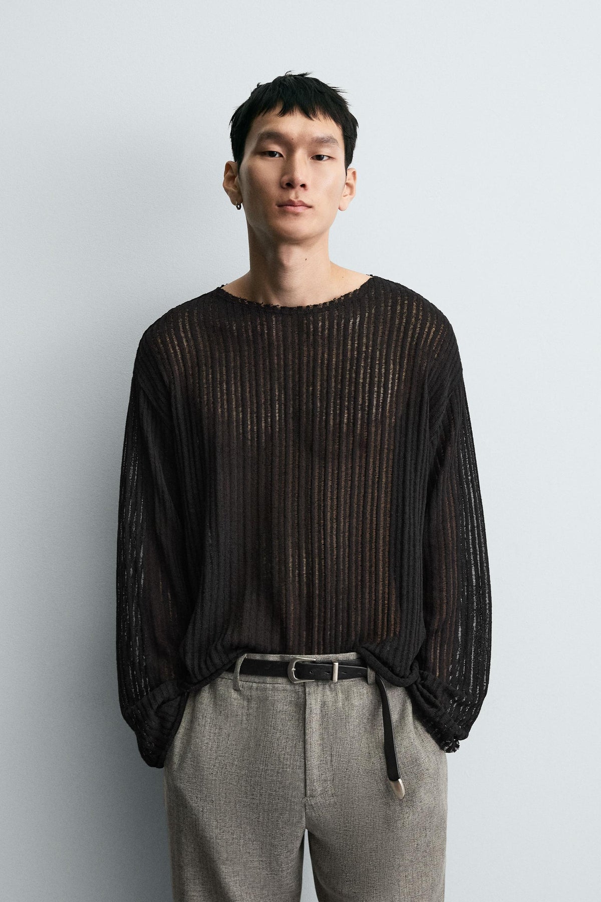 OPEN KNIT SWEATER - Image 2