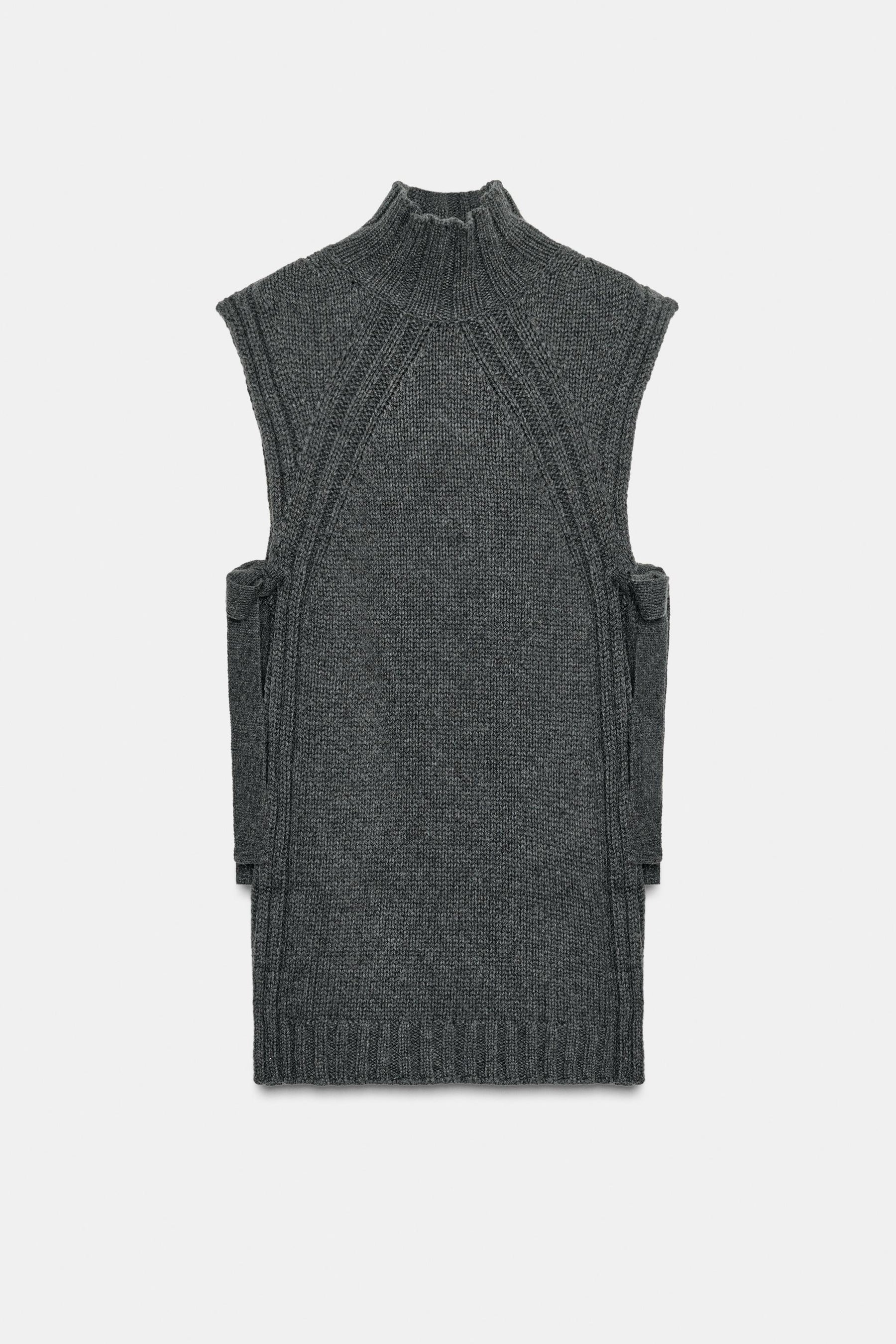 WOOL BLEND GILET WITH VENTS - Image 4