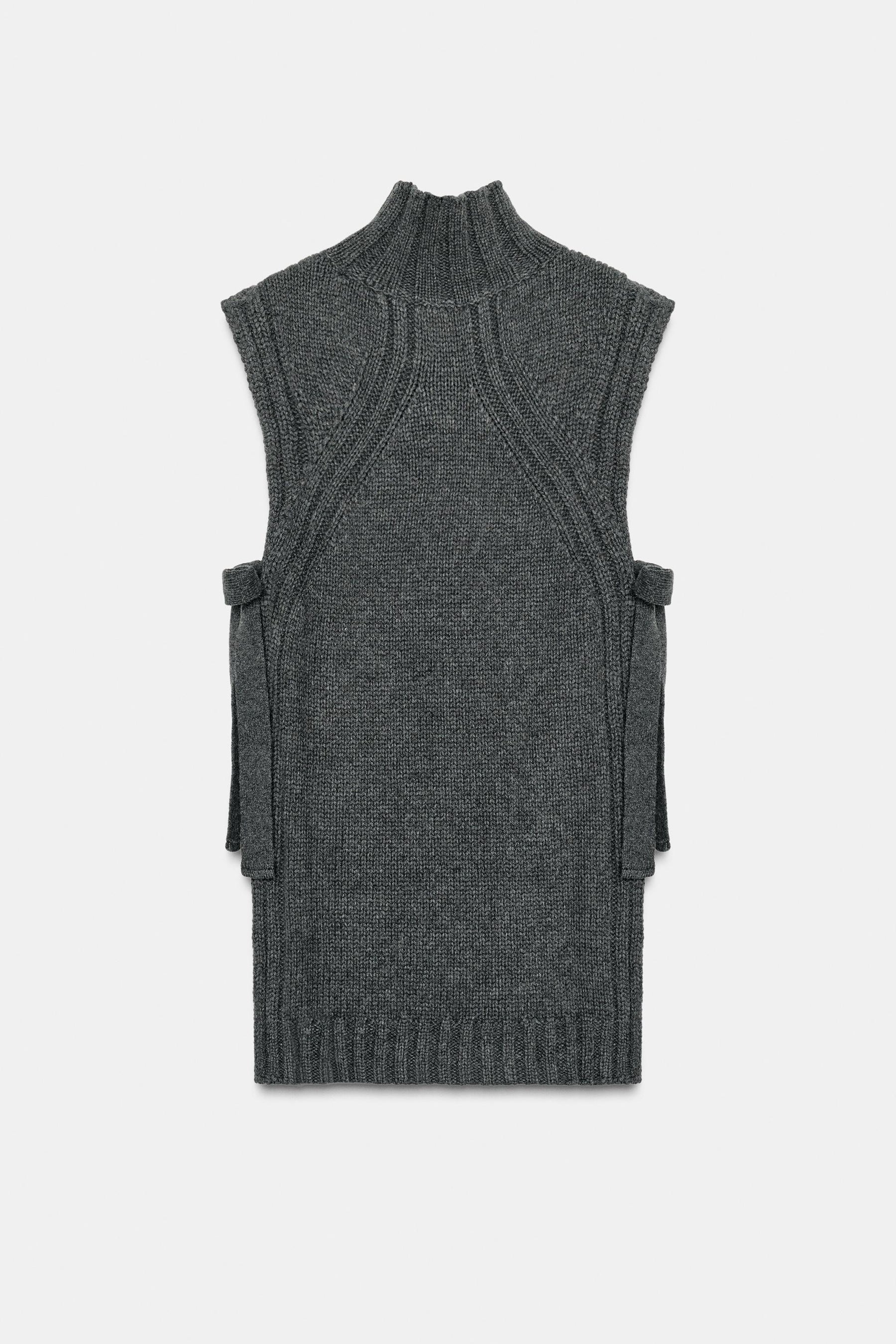 WOOL BLEND GILET WITH VENTS - Image 5