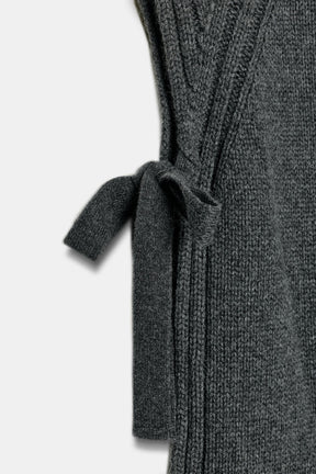 WOOL BLEND GILET WITH VENTS - Image 6