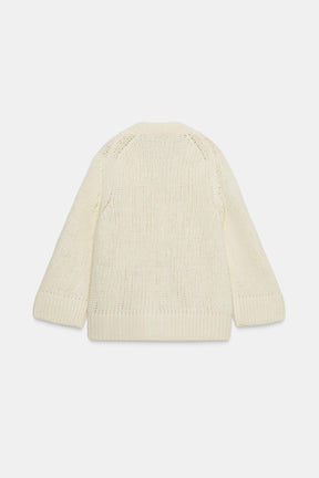 WOOL V-NECK CARDIGAN