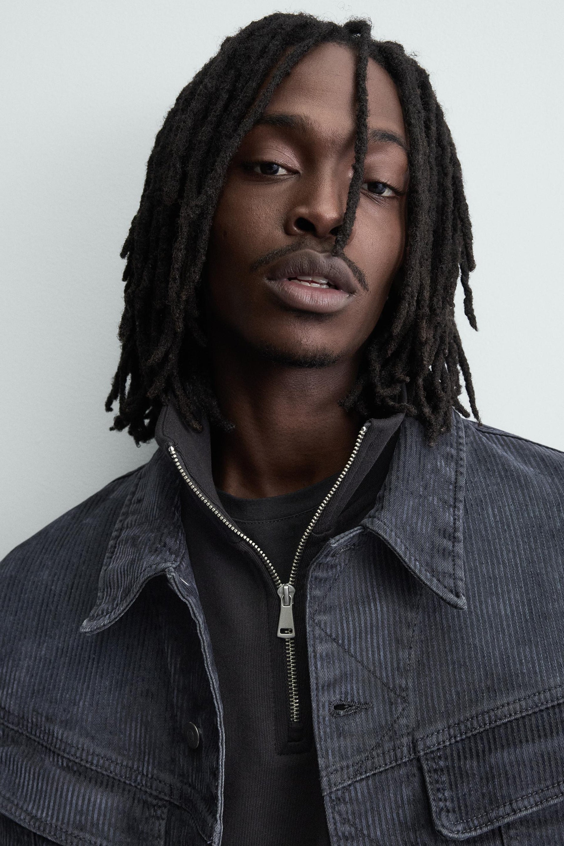 CROPPED FIT CORDUROY JACKET - Image 5