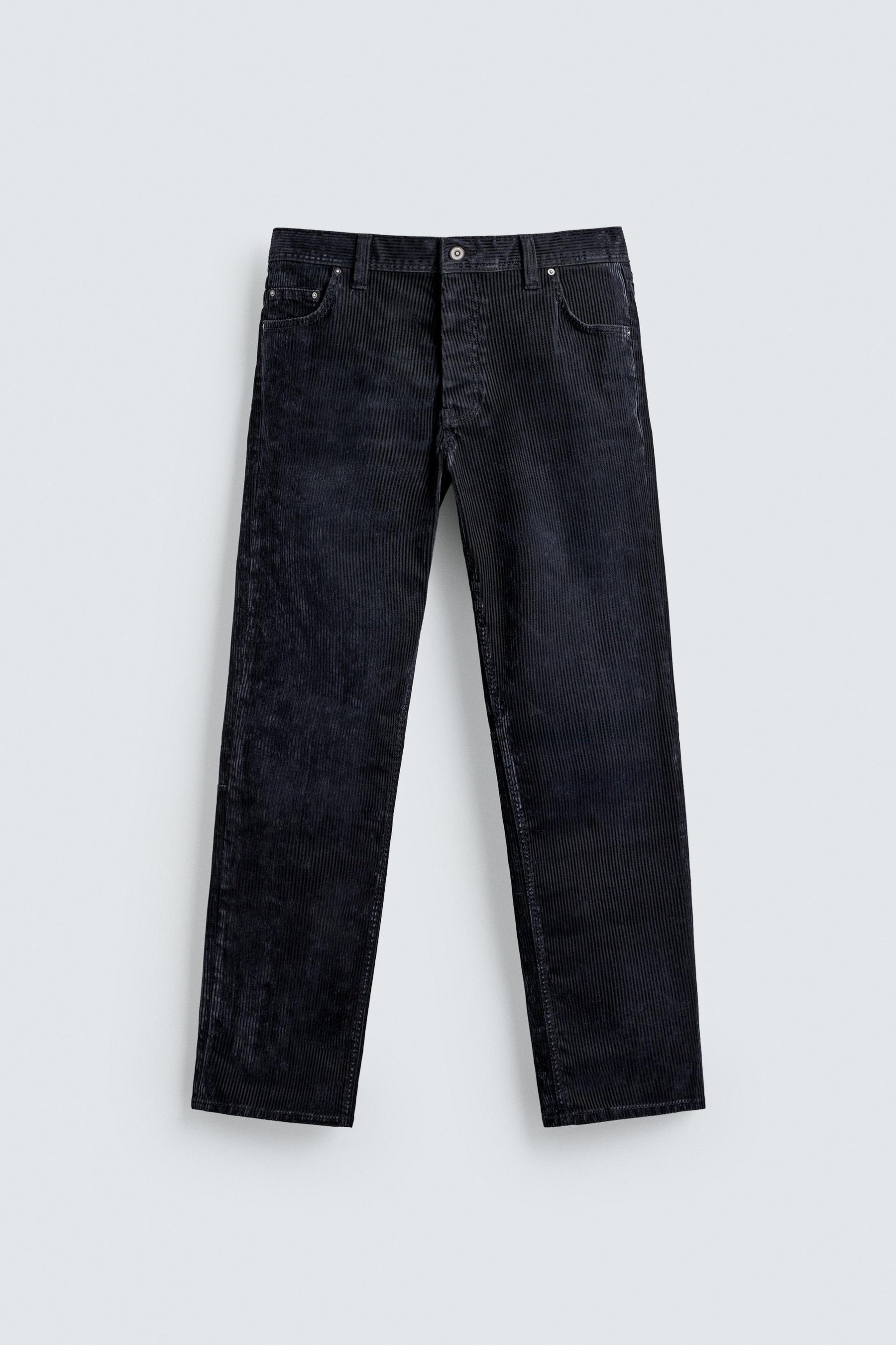 STRAIGHT-LEG CORDUROY TROUSERS - Image 7