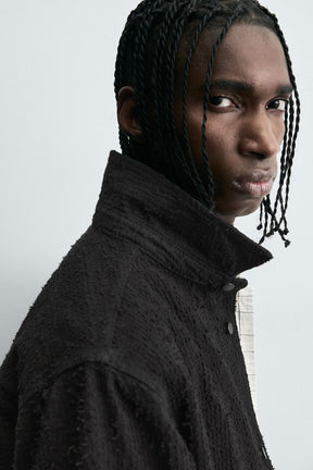 Jacquard Denim Shirt