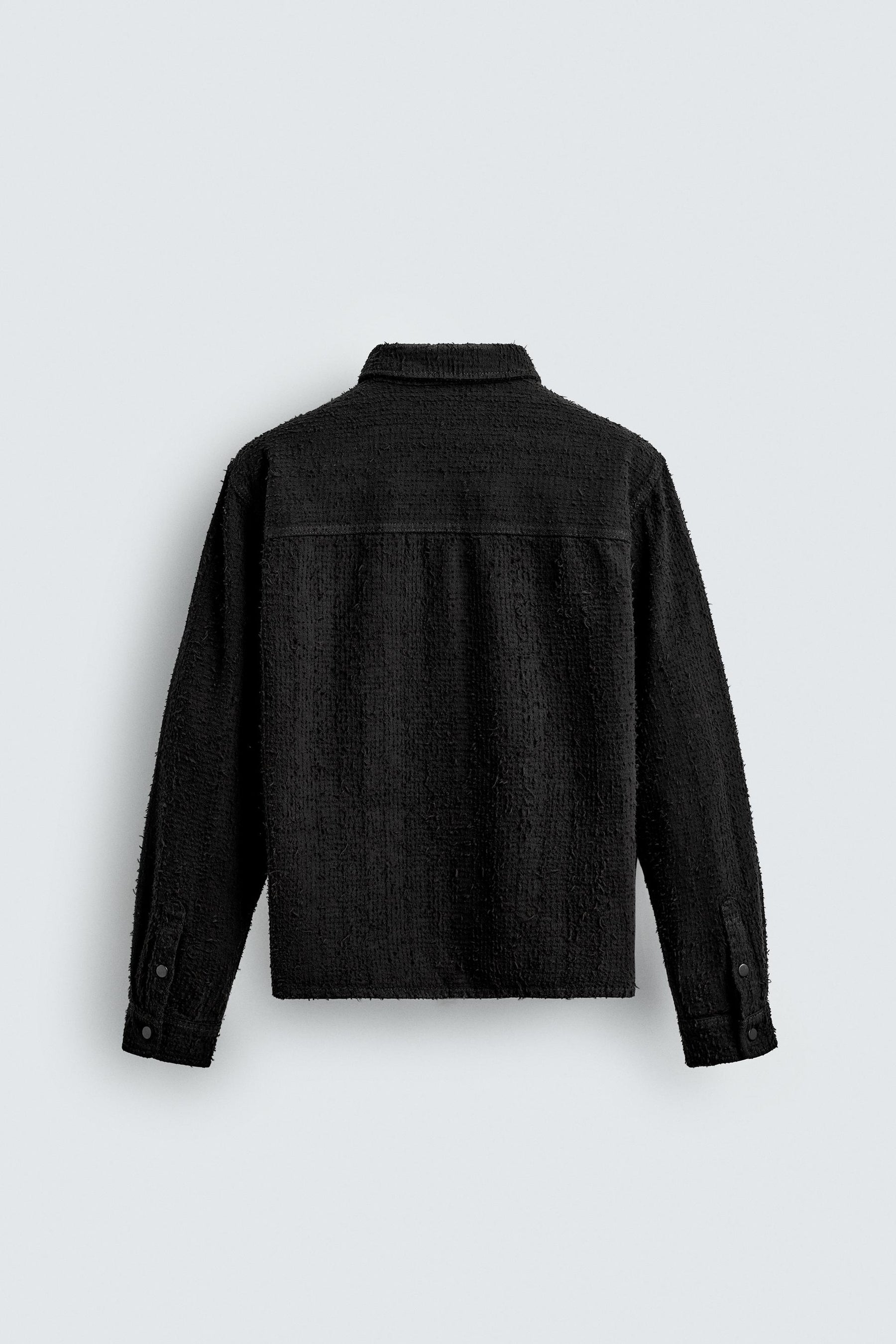 Jacquard Denim Shirt